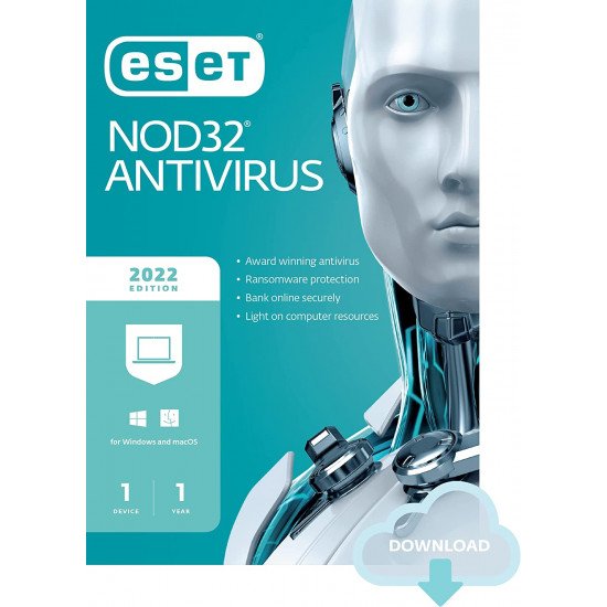 ESET NOD32 Antivirus / 1 Pc / 1 Año