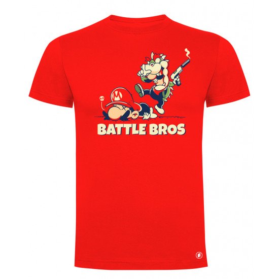 Playera Mario Bros Battle