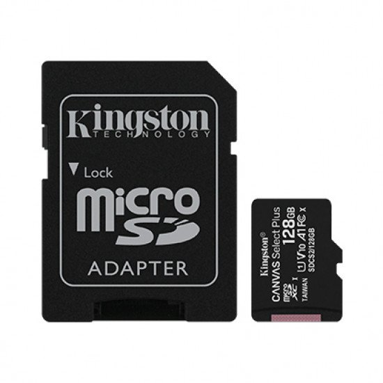 Memoria Kingston MicroSD Canvas Select Plus 128 GB