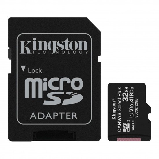 Memoria Kingston MicroSD Canvas Select Plus 32 GB