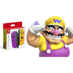 Control para Nintendo Switch Joy Con Neon (Morado/Naranja) Control para Nintendo Switch Joy Con Neon (Morado/Naranja)