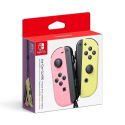 Control para Nintendo Switch Joy Con Neon (Rosado/Amarillo)