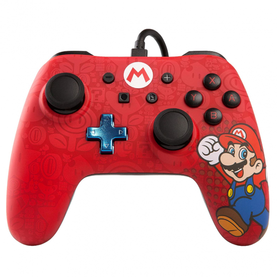 Control para Nintendo Switch Mario Red