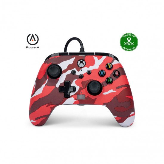 Control para Xbox (Rojo Camuflajeado)