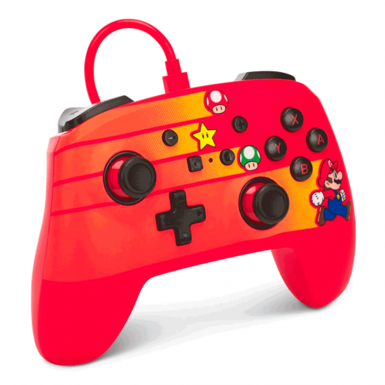 Control para Nintendo Switch Mario Speedster (Rojo)