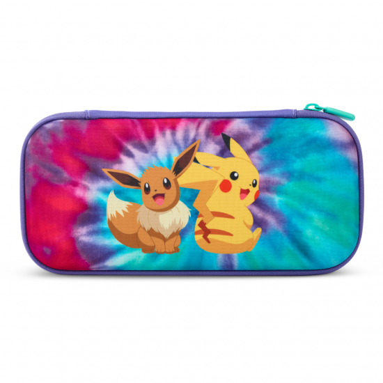 Estuche de viaje Nintendo Switch Tie-Dye Pikachu & Eevee